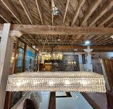 Schonbek Crystal Chandelier, Rectangle Shape, Sku: 032895